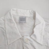 GGG Open Collar Short-Sleeve Shirts 定価27500円 サイズS 開襟 半袖シャツ 25SS ホワイト メンズ【中古】5-0815S♪