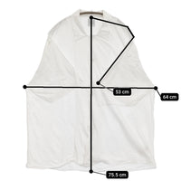 GGG Open Collar Short-Sleeve Shirts 定価27500円 サイズS 開襟 半袖シャツ 25SS ホワイト メンズ【中古】5-0815S♪