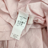 nest Robe コットンラミーブロード近江晒シャツワンピース ワンピース ピンク レディース ネストローブ【中古】5-0815S♪