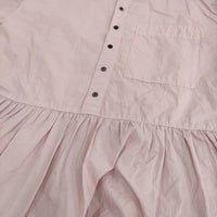 nest Robe コットンラミーブロード近江晒シャツワンピース ワンピース ピンク レディース ネストローブ【中古】5-0815S♪