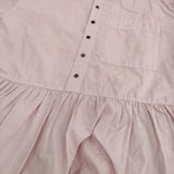 nest Robe コットンラミーブロード近江晒シャツワンピース ワンピース ピンク レディース ネストローブ【中古】5-0815S♪