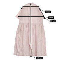nest Robe コットンラミーブロード近江晒シャツワンピース ワンピース ピンク レディース ネストローブ【中古】5-0815S♪