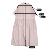 nest Robe コットンラミーブロード近江晒シャツワンピース ワンピース ピンク レディース ネストローブ【中古】5-0815S♪