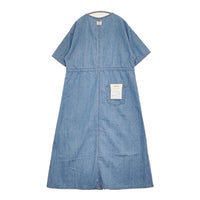 FREAK'S STORE 新品 SOMETHING別注 Denim Shirts Onepiece ワンピース 25SS ライトブルー レディース フリークスストア【中古】5-0815S♪