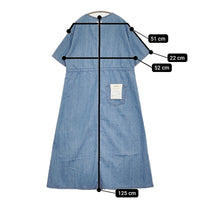 FREAK'S STORE 新品 SOMETHING別注 Denim Shirts Onepiece ワンピース 25SS ライトブルー レディース フリークスストア【中古】5-0815S♪
