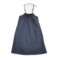 JOURNAL STANDARD relume タフタチェックギャザーワンピース ネイビー ブラック レディース ジャーナルスタンダードレリューム【中古】5-0819S♪