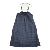 JOURNAL STANDARD relume タフタチェックギャザーワンピース ネイビー ブラック レディース ジャーナルスタンダードレリューム【中古】5-0819S♪
