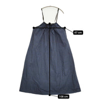 JOURNAL STANDARD relume タフタチェックギャザーワンピース ネイビー ブラック レディース ジャーナルスタンダードレリューム【中古】5-0819S♪