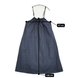JOURNAL STANDARD relume タフタチェックギャザーワンピース ネイビー ブラック レディース ジャーナルスタンダードレリューム【中古】5-0819S♪