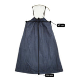 JOURNAL STANDARD relume タフタチェックギャザーワンピース ネイビー ブラック レディース ジャーナルスタンダードレリューム【中古】5-0819S♪