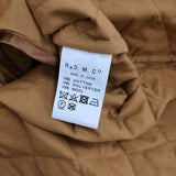 R&D.M.Co- キルティングハーフコート コート キャメル レディース オールドマンズテーラー【中古】5-1022T♪