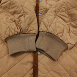 R&D.M.Co- キルティングハーフコート コート キャメル レディース オールドマンズテーラー【中古】5-1022T♪