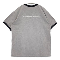 LENO コットンリンガーTシャツ 定価15400円 H2401-CS029 サイズ1 半袖Ｔシャツ カットソー グレー レディース リノ【中古】5-0809S♪