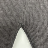 evam eva カシミヤシルクレギンス 定価25000円 サイズ2 レギンス ブラック レディース エヴァムエヴァ【中古】5-1111T◎