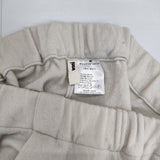 evam eva ガーメントダイニットパンツ 定価28000円 E183K057 ウール パンツ アイボリー レディース エヴァムエヴァ【中古】5-1007T△