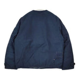 45R/45rpm サテンキルトの908ビーチブルゾン（インディゴ 焦）定価80300円 ジャケット ネイビー レディース フォーティーファイブアールピーエム【中古】5-1119A∞