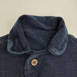 45R/45rpm でこぼこ天竺の908チロリアンジャケット3 インディゴ 定価46200円 ネイビー レディース フォーティーファイブアールピーエム【中古】5-1031M♪