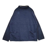 45R/45rpm でこぼこ天竺の908馬比古Tシャツ インディゴ 4 定価36300円 カットソー ネイビー メンズ フォーティーファイブアールピーエム【中古】5-1126M∞