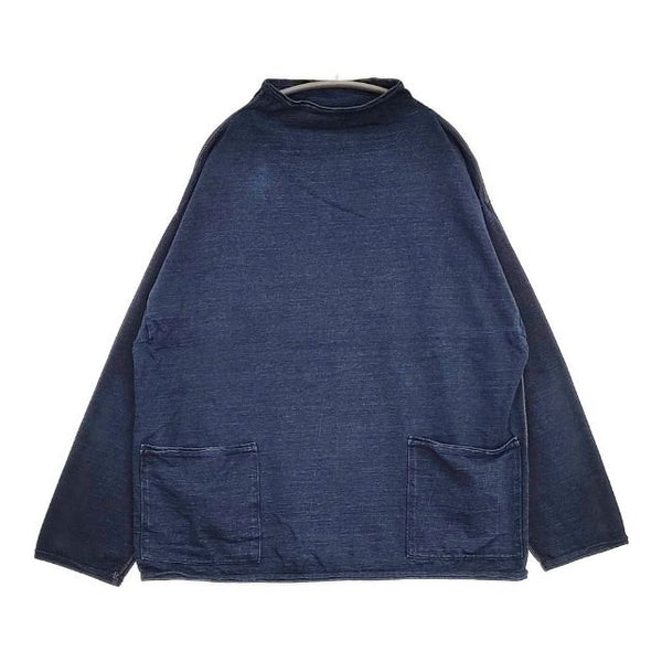 45R/45rpm でこぼこ天竺の908馬比古Tシャツ インディゴ 4 定価36300円 カットソー ネイビー メンズ フォーティーファイブアールピーエム【中古】5-1126M∞