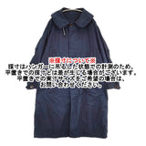 45R/45rpm ダンプ無双の908ダンボカラーコート（インディゴ）定価103400円 ネイビー レディース フォーティーファイブアールピーエム【中古】5-1031M♪