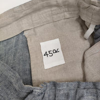 45R/45rpm リネンツイードのイージースラックス インディゴ パンツ ネイビー レディース フォーティーファイブアールピーエム【中古】5-0819M♪