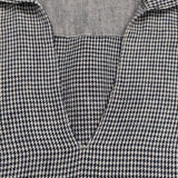 45R/45rpm リネンツイードのフレアーシャツ（インディゴ）定価57200円 ネイビー レディース フォーティーファイブアールピーエム【中古】5-0815M♪