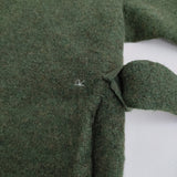 45R/45rpm 縮絨ニットのコート 定価84700円 サイズ0 コート グリーン レディース フォーティーファイブアールピーエム【中古】5-1022A♪