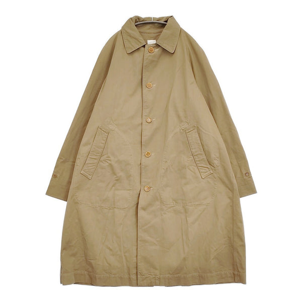 45R/45rpm おこめチノの908コート サイズ4 定価55000円 ステンカラーコート ベージュ メンズ フォーティーファイブアールピーエム【中古】5-1014M♪