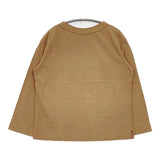 45R/45rpm ジンバブエコットンの四角Tシャツ 定価9900円 カットソー キャメル レディース フォーティーファイブアールピーエム【中古】5-0815M♪