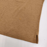 45R/45rpm ジンバブエコットンの四角Tシャツ 定価9900円 カットソー キャメル レディース フォーティーファイブアールピーエム【中古】5-0815M♪