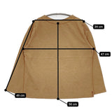 45R/45rpm ジンバブエコットンの四角Tシャツ 定価9900円 カットソー キャメル レディース フォーティーファイブアールピーエム【中古】5-0815M♪