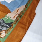 45R/45rpm 絵本バンダナのMシャツ 定価35200円 ブラウス シャツ ブラウン レディース フォーティーファイブアールピーエム【中古】5-0815S♪