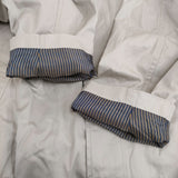 45R/45rpm 高密度ギャバの908ステンカラーコート サイズ4 定価59400円 オフホワイト メンズ フォーティーファイブアールピーエム【中古】5-1014M♪