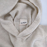 45R/45rpm アルル縮絨のフードドレス 定価59400円 ウール ワンピース ベージュ レディース フォーティーファイブアールピーエム【中古】5-1119T∞