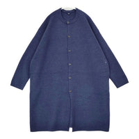 45R/45rpm カメリヤスムースのロングカーディガン ニットコート 定価