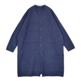 45R/45rpm カメリヤスムースのロングカーディガン ニットコート 定価64900円 カーディガン ネイビー レディース フォーティーファイブアールピーエム【中古】5-1119T∞