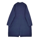 45R/45rpm カメリヤスムースのロングカーディガン ニットコート 定価64900円 カーディガン ネイビー レディース フォーティーファイブアールピーエム【中古】5-1119T∞