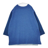 45R/45rpm アルルとフロートのミックスビッグチュニック 定価52800円 ウール チュニック ブルー レディース フォーティーファイブアールピーエム【中古】5-1119T∞