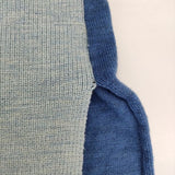 45R/45rpm アルルとフロートのミックスビッグチュニック 定価52800円 ウール チュニック ブルー レディース フォーティーファイブアールピーエム【中古】5-1119T∞