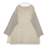 45R/45rpm アルルとフロートのミックスビッグチュニック 定価52800円 ウール チュニック ベージュ レディース フォーティーファイブアールピーエム【中古】5-1119T∞