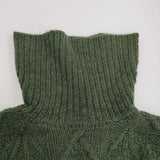 45R/45rpm アルルハンドニットのビッグスウェットセーター 定価97900円 グリーン レディース フォーティーファイブアールピーエム【中古】5-1022T♪