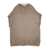 45R/45rpm 45星カシミヤの馬比古ベスト 定価56100円 ノースリーブニット サイズ4 ベスト ベージュ レディース フォーティーファイブアールピーエム【中古】5-1102T∞