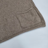 45R/45rpm 45星カシミヤの馬比古ベスト 定価56100円 ノースリーブニット サイズ4 ベスト ベージュ レディース フォーティーファイブアールピーエム【中古】5-1102T∞