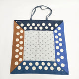 45R/45rpm カディの水玉バンダナバッグ 定価19800円 トートバッグ マルチカラー レディース フォーティーファイブアールピーエム【中古】5-1103G∞