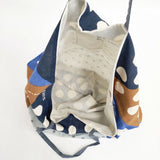 45R/45rpm カディの水玉バンダナバッグ 定価19800円 トートバッグ マルチカラー レディース フォーティーファイブアールピーエム【中古】5-1103G∞