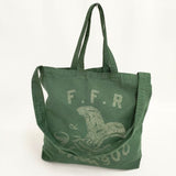 45R/45rpm 45星トートバック ショルダーバッグ グリーン レディース フォーティーファイブアールピーエム【中古】5-1103G∞