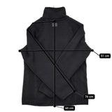 AIGLE 8602-67231 ニットジャケット ブルゾン ブラック レディース エーグル【中古】5-1030T∞