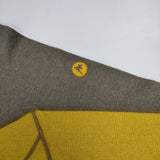 MARMOT CLIMB WOOL STRETCH L MJK-F4057 ハーフジップ カットソー イエロー メンズ マーモット【中古】5-1023T∞