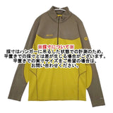 MARMOT CLIMB WOOL STRETCH L MJK-F4057 ハーフジップ カットソー イエロー メンズ マーモット【中古】5-1023T∞