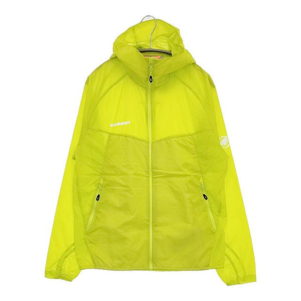 Mammut コンベイ ウィンドブレーカー フーデッド ジャケット イエロー メンズ マムート【中古】5-1106M∞